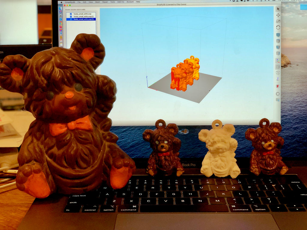 Heirloom after 3D scanning and printing