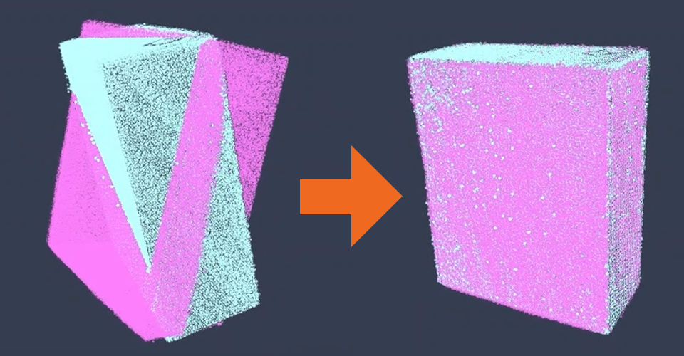 Scanning symmetrical objects using ‘Manual alignment’