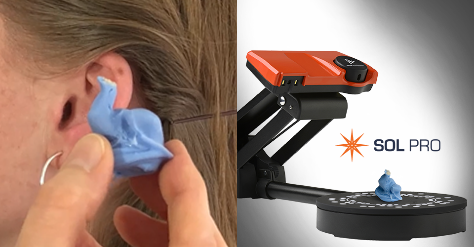SOL PRO 3D scanning from start to finish