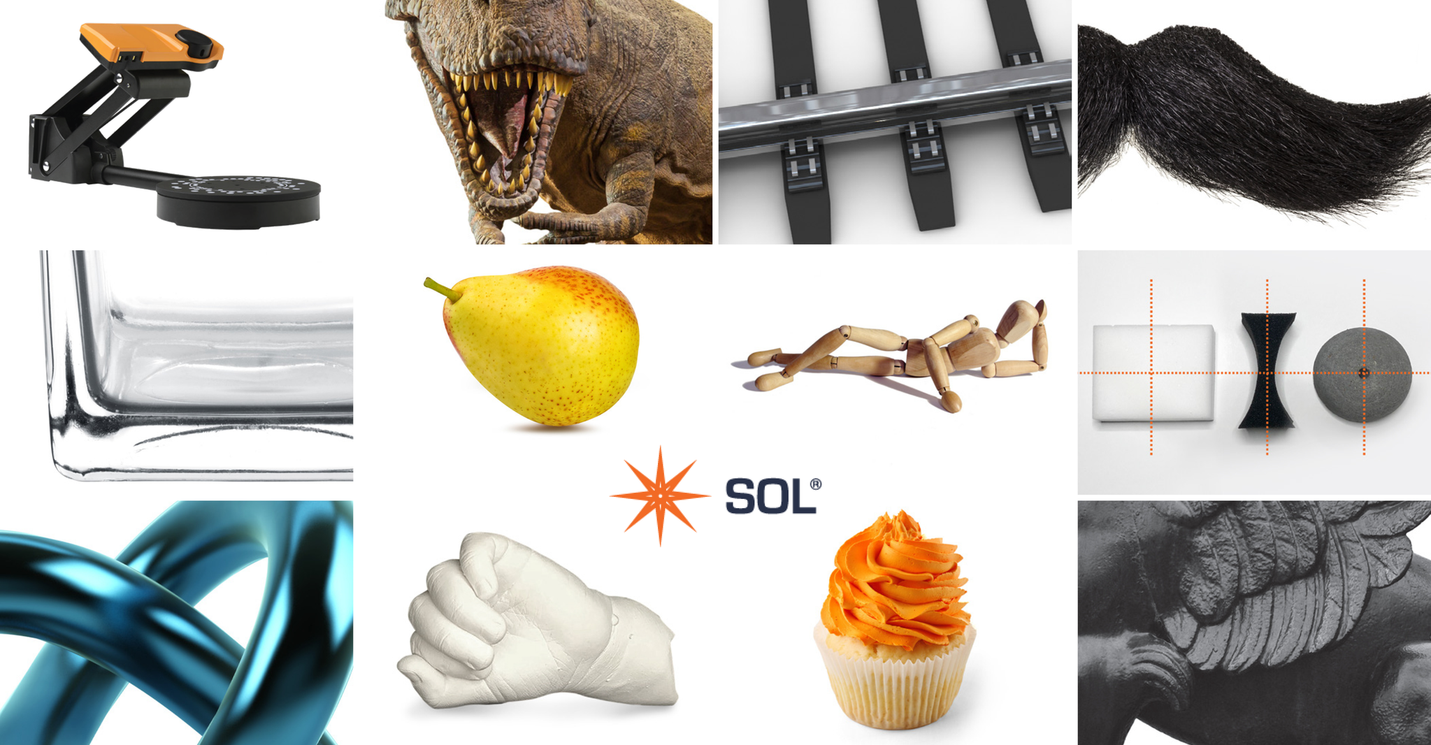 How to scan various surfaces and shapes with SOL 3D scanner