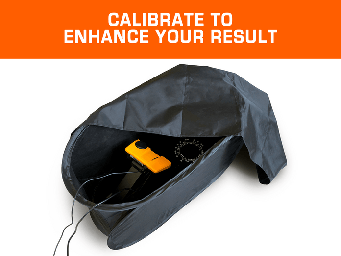 Calibrate automatic with your 3D scanner to enhance the result