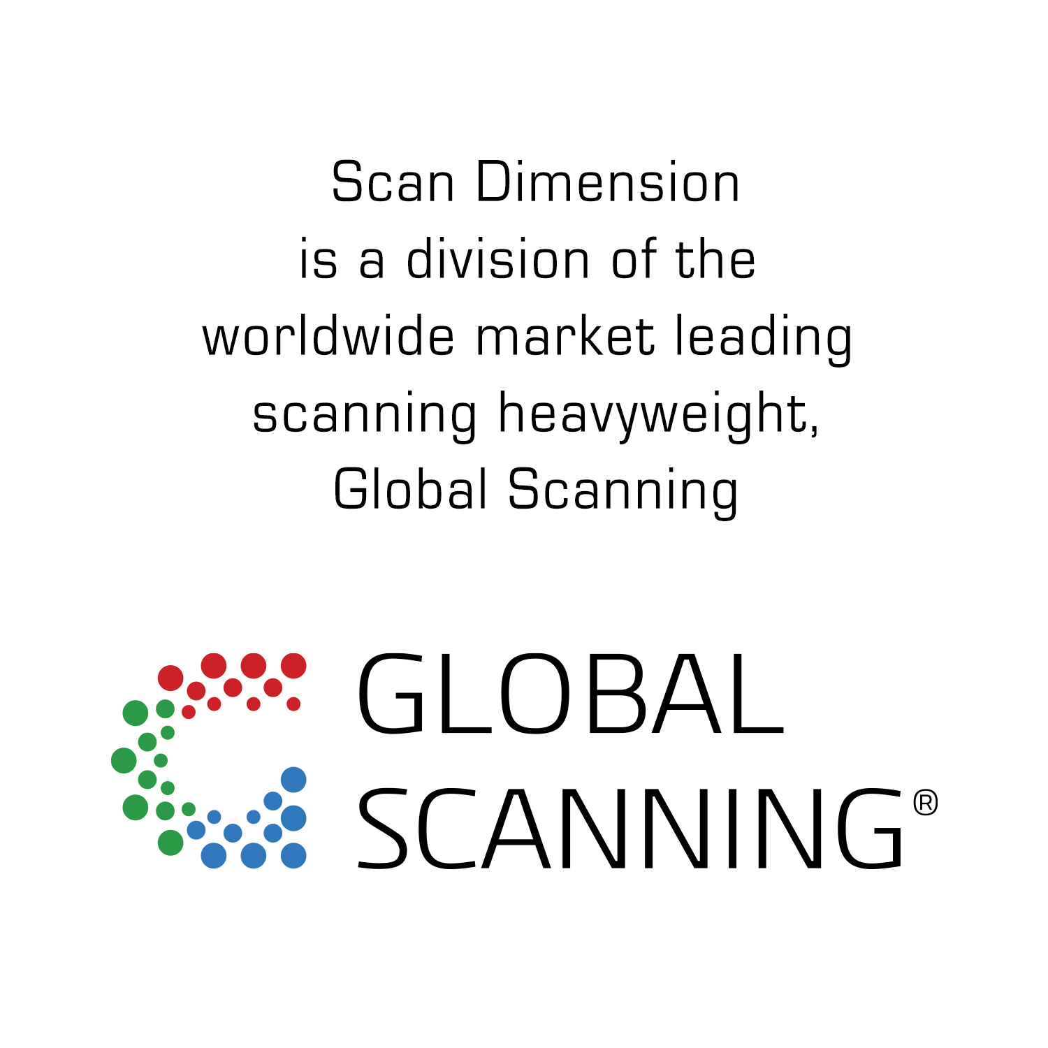 Scan Dimension ist eine Abteilung von Global Scanning 